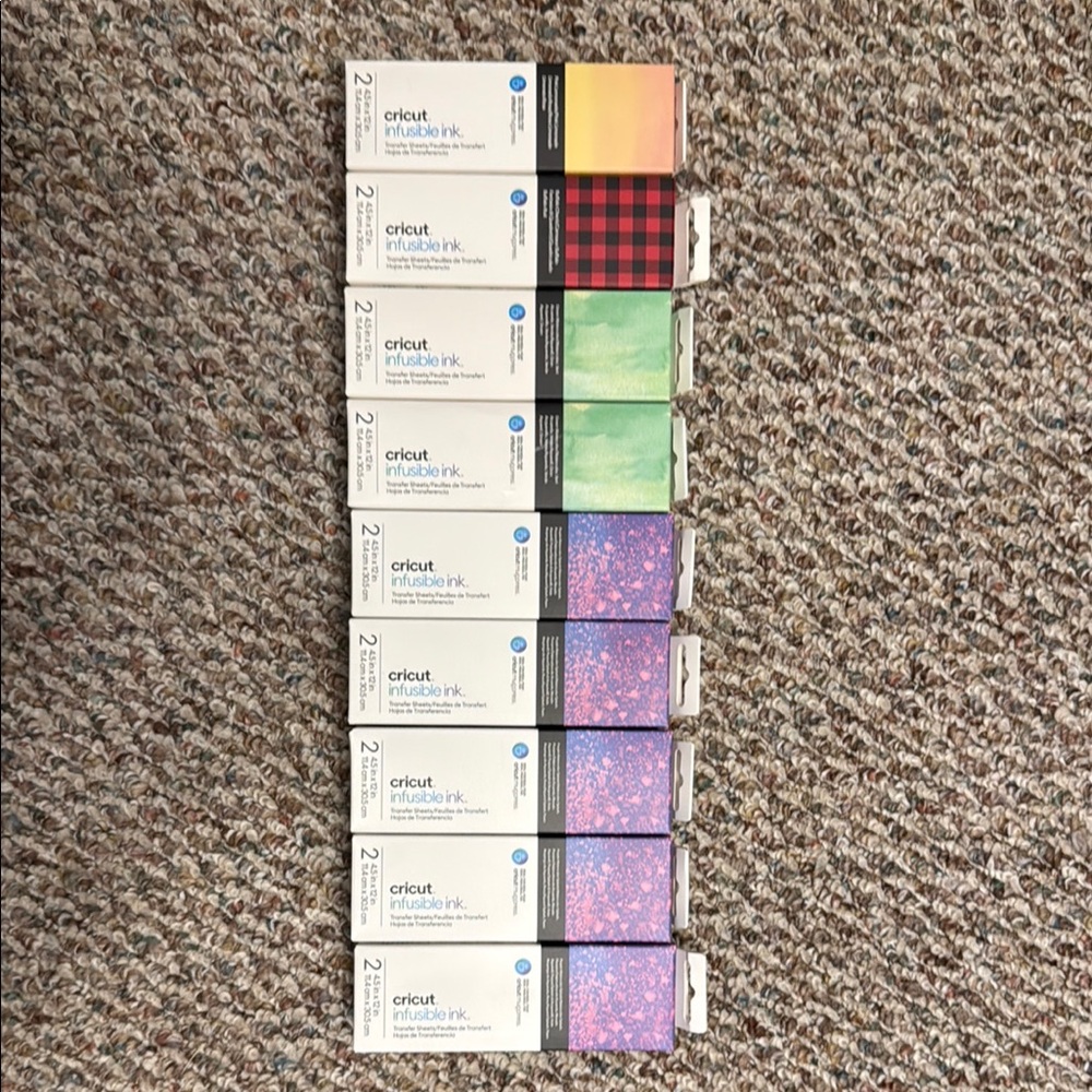 Cricut Infusible Ink Sheets in Vibrant Patterns For Cricut Mug Press